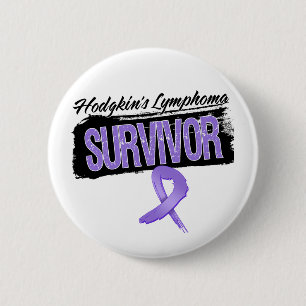 Cool Hodgkin's Lymfoom Survivor Ronde Button 5,7 Cm