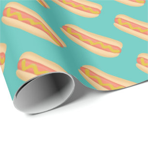 Cool Hot dogs ontwerp Cadeaupapier