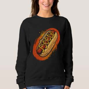 Cool Hotdog Graphic Voor Mannen Vrouwen Worst Hot Trui