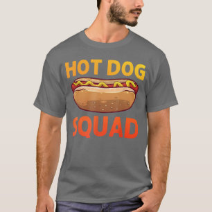 Cool hotdogkostuum voor mannen vrouwen volwassene t-shirt