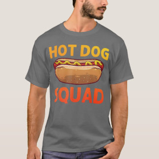 Cool hotdogkostuum voor mannen vrouwen volwassene  t-shirt