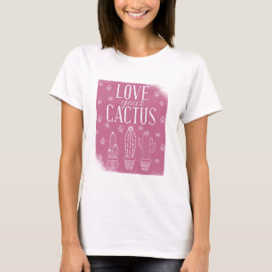 COOL HOUDT UW CACTUS OP T-SHIRT