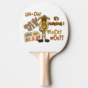 Cool Humpday Camel met tinten Tafeltennisbatje