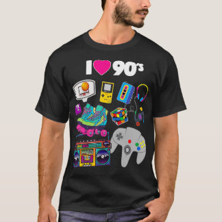 Cool I Heart Love 90s T-shirt
