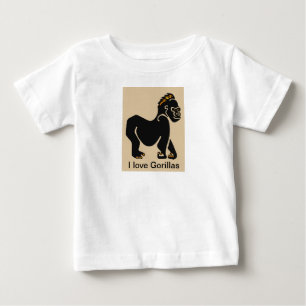 Cool I love GORILLAS - Dierengrafiek -
