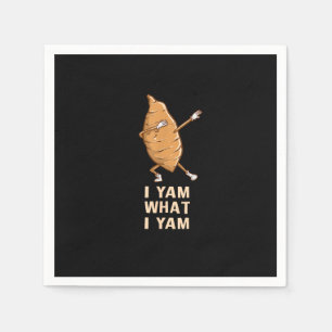 Cool I Yam What I Yam - Grappige Dabbing Fan Dance Servet