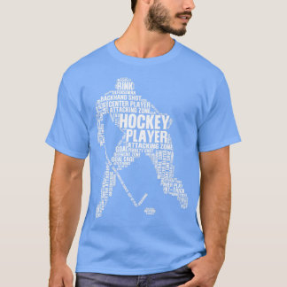 Cool Ice Hockey Art For Men Women Boy Girl Ice Hoc T-shirt