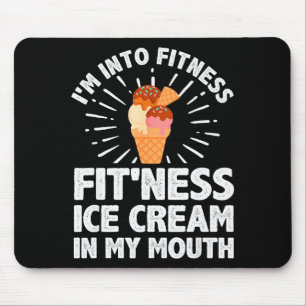 Cool Ijs Kostuum Voor Mannen Vrouwen Dessert Ijs C Muismat