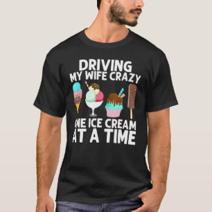 Cool Ijsje Kunst Voor Mannen Vader Gelato Kegel Be T-shirt