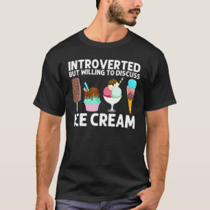 Cool Ijsje Kunst Voor Mannen Vrouwen Gelato Kegel T-shirt