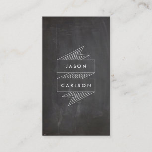 Cool Indie Musician Hip Music Black Grunge Visitekaartje