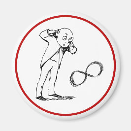 Cool Infinity Symbol Philosophical Magnet Magneet