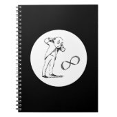 Cool Infinity Symbole Carnet philosophique (Devant)