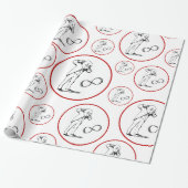 Cool Infinity Symbool Filosofische overvulling Pap Cadeaupapier (Uitgerold)