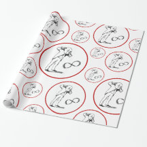 Cool Infinity Symbool Filosofische overvulling Pap