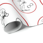 Cool Infinity Symbool Filosofische overvulling Pap Cadeaupapier (Rol Hoek)