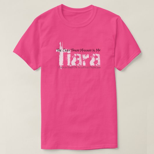 Cool Inspirerend Roze T-shirt (Design voorkant)