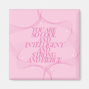 Cool, Intelligent, Sterk, Fierce, Meisjes Baas, Ro Magneet