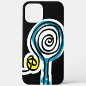 Cool iPhone cover hoesje voor tennisspeler (Achterkant)