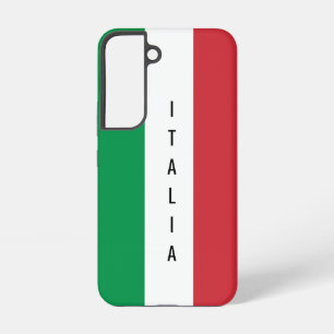 Cool Italiaanse vlag van Italië Samsung Galaxy S22 Hoesje