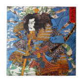 Cool japanese Legendary Samurai Sanin Warrior art Tegeltje (Voorkant)