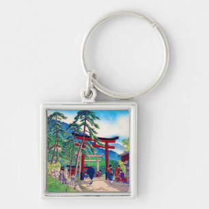 Cool japans bergtori gate, sceneratie sleutelhanger
