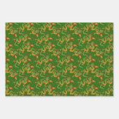 cool Japans drakenpatroon Inpakpapier Vel (Voorkant 3)