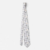 cool Japans gevlekt patroon Stropdas (Achterkant)