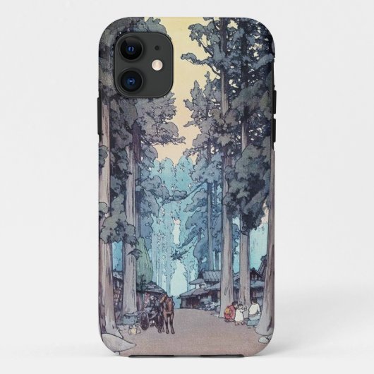 Cool japans klassiek schilderij Hiroshi Tada Case-Mate iPhone Case (Achterkant)