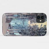Cool japans klassiek schilderij Hiroshi Tada Case-Mate iPhone Case (Achterkant (horizontaal))