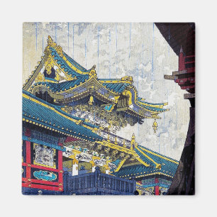 Cool Japans Shiro Kasamatsu Ancient Shrine art Magneet