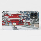 Cool japans wintertempel shrine kyoto scenery Case-Mate iPhone case (Achterkant (horizontaal))