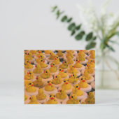 Cool Jaune Canards en Caoutchouc Photo Funny Carte (Debout devant)