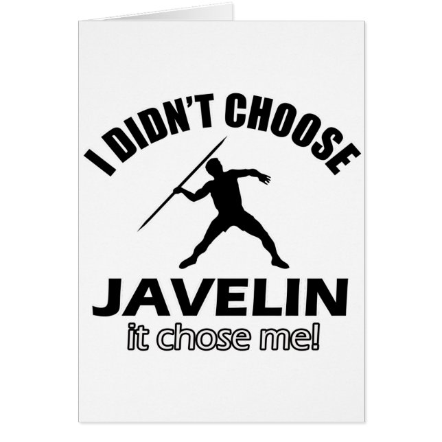 Cool Javelin design (Voorkant)