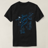 Cool Jazz Cats geloven dat ik kan vliegen T-shirt (Design voorkant)
