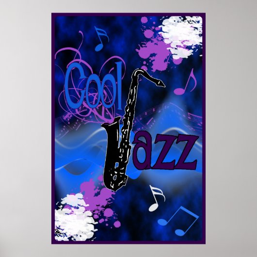 Cool Jazz Poster (Voorkant)