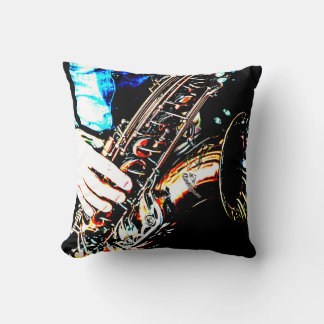 Cool Jazz Sax Saxaphone Music Lover Musician Kussen