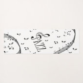 Cool Jazz Yogamat (Achterkant (horizontaal))