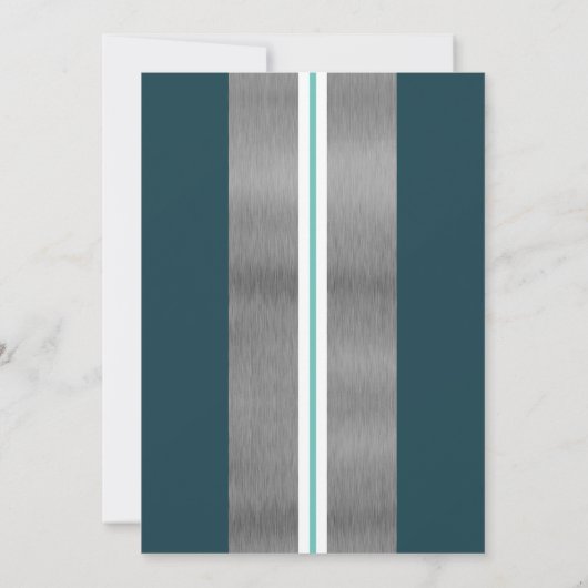 Cool Jazzy Gold Invitation (Dos)