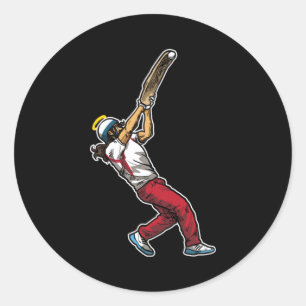 Cool Jesus Jai Alai Gift Idea Ronde Sticker