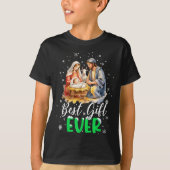 Cool Jesus Nativity Scene Christian Ever Christmas T-shirt (Voorkant)