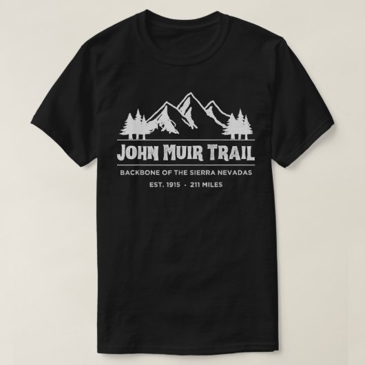 Cool John Muir Trail Cute Fans T-shirt (Design voorkant)