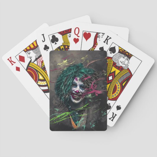 Cool joker pokerkaarten (Achterkant)