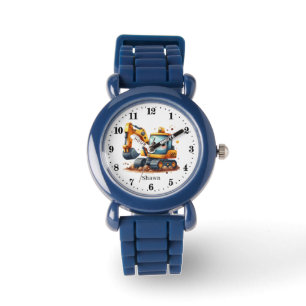Cool jongens bouw liefhebbers aanpasbaar horloge