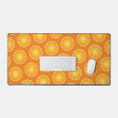 Cool Juicy Orange Jaune tranches de fruits motif (Clavier et souris)