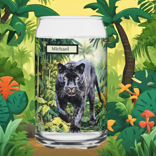 Cool Jungle panther amoureux ajouter le nom