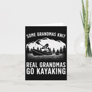 Cool Kajakken Voor Oma Mam Kayaker Boating Kaya Kaart