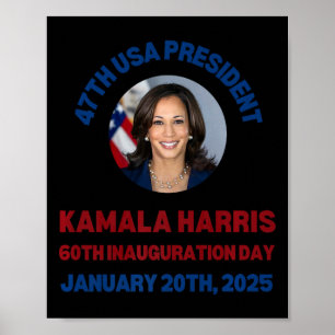 Cool Kamala Harris 2024 Inauguratiedag Souvenir Poster