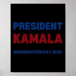Cool Kamala Harris 2024 Vrouwen winnen inauguratie Poster