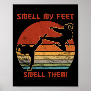 Cool Karate Gifts voor jongens meisjes Funny Smell Poster